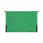 Папка V-образна за картотека Herlitz 5бр. зелен