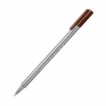 Тънкописец Staedler triplus 334 кафяв