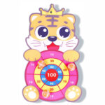 Детска игра мишена с животни и 3 топки - Image 3