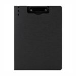 Клипборд с капак  Deli foam A4 тмн. сив
