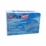 Кламери 50мм. никел OfficeHIT