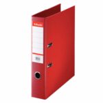 Класьор 5см. Esselte Eco червен с метален кант