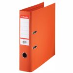 Класьор 7.5см. Esselte Eco орандж метален кант