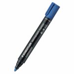 Перманентен маркер STAEDTLER lumocolor син объл
