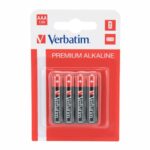Алкална батерия VERBATIM  AAA 1.5V LR03