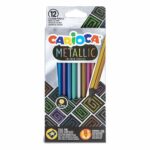 Цветни моливи CARIOCA metalic 12 цв.
