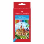 Цветни моливи 12 цв.Faber Castel