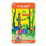 Цветни моливи Y-PLUS+ 12цвята мет. кутия