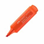 Текстмаркер Faber-Castell 46 орандж неон