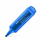Текстмаркер Faber-Castell 46 син неон