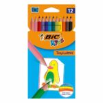 Цветни моливи BIC Tropicolors 12 цв. дълги
