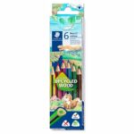 Цветните моливи Staedtler 6 цвята са идеалният избор за всеки, който иска да изрази своята креативност.