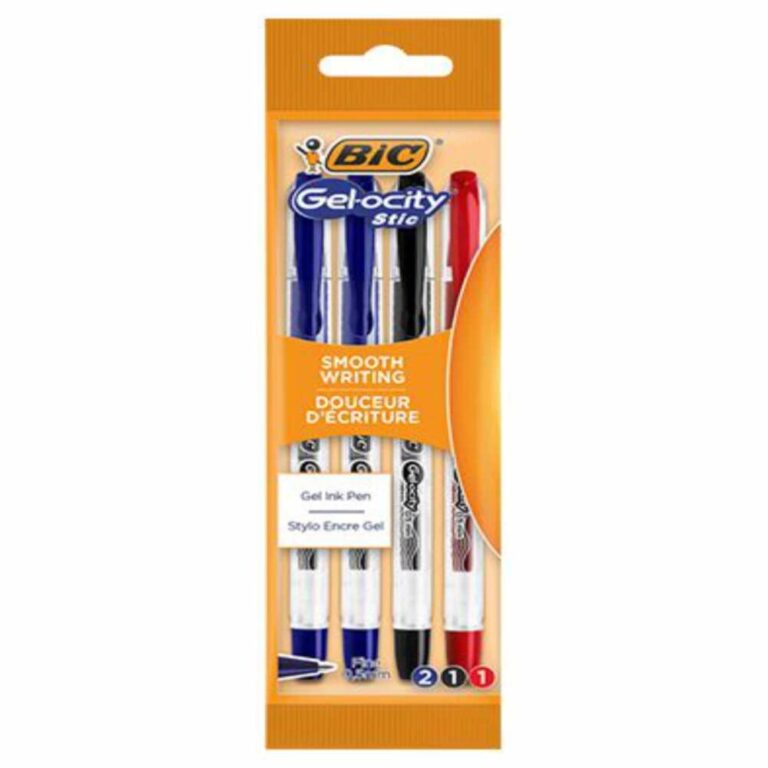 Комплект химикали BIC Gel-ocity stic 4 броя е идеалното решение за всеки, който търси удобство и стил в ежедневието си.