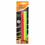 Този комплект моливи BIC FLUO HB е идеален за добавяне на акцент към вашите бележки, произведения на изкуството или проекти.