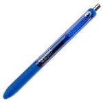 Синьо химикалче PaperMate InkJoy Gel с 0.5 мм и среден писец.