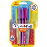 Комплект химикалки Paper Mate InkJoy Vintage 10 мм в осем ярки цвята.