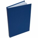 Тефтер А6 спирала твърди корици син/зелен - Image 2