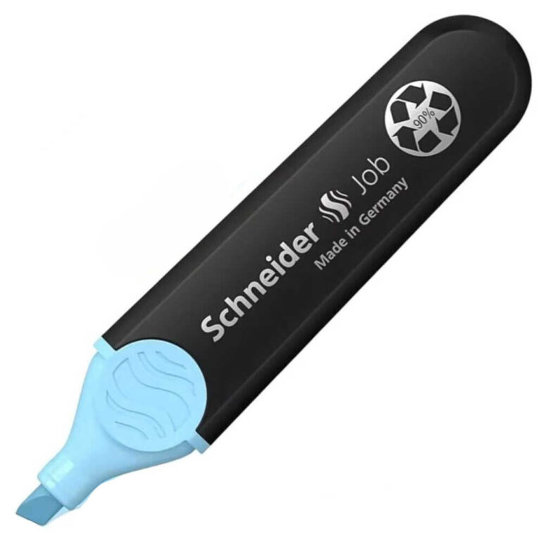 Текст маркер пастел Schneider Job св. син