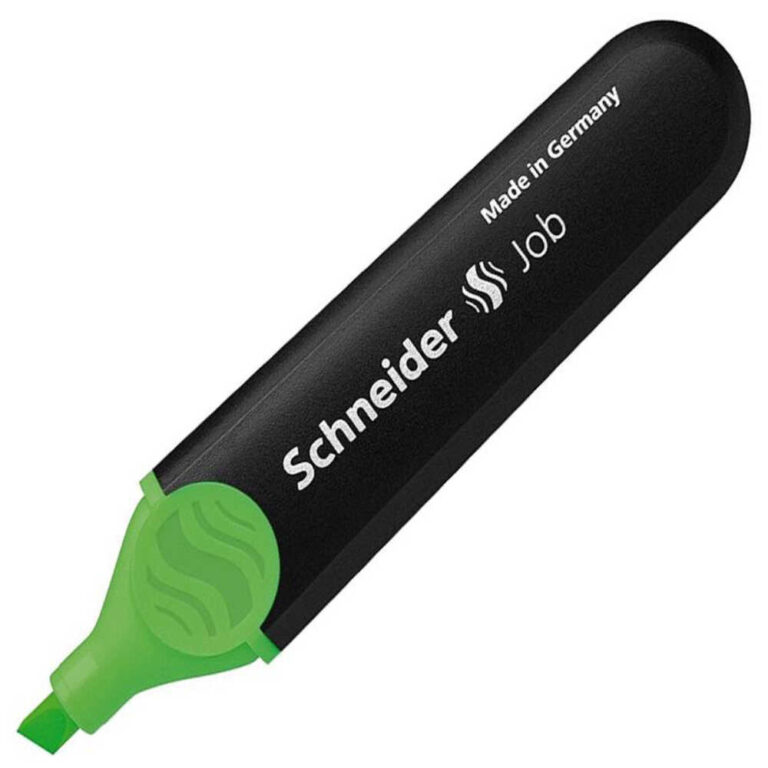 Текстмаркер Schneider Job скосен зелен