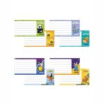 Етикети ученически 40ет. Basic Spree