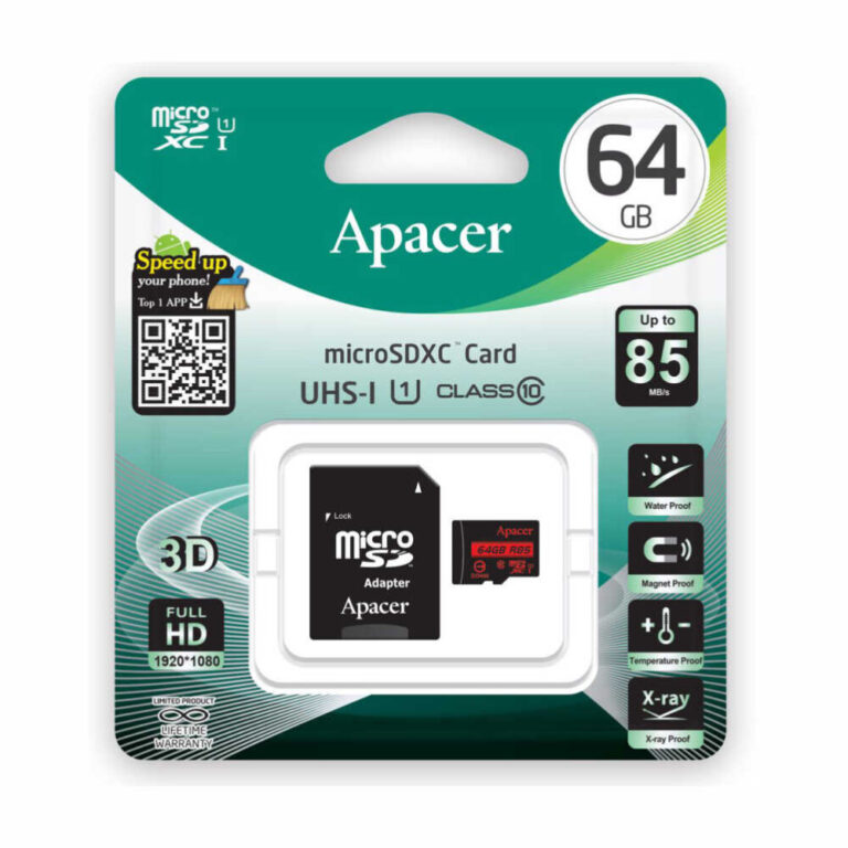 Карта памет microSDXC 64GB - тази карта с памет е идеалното решение за вас! Гарантира безпроблемна работа с вашите устройства.