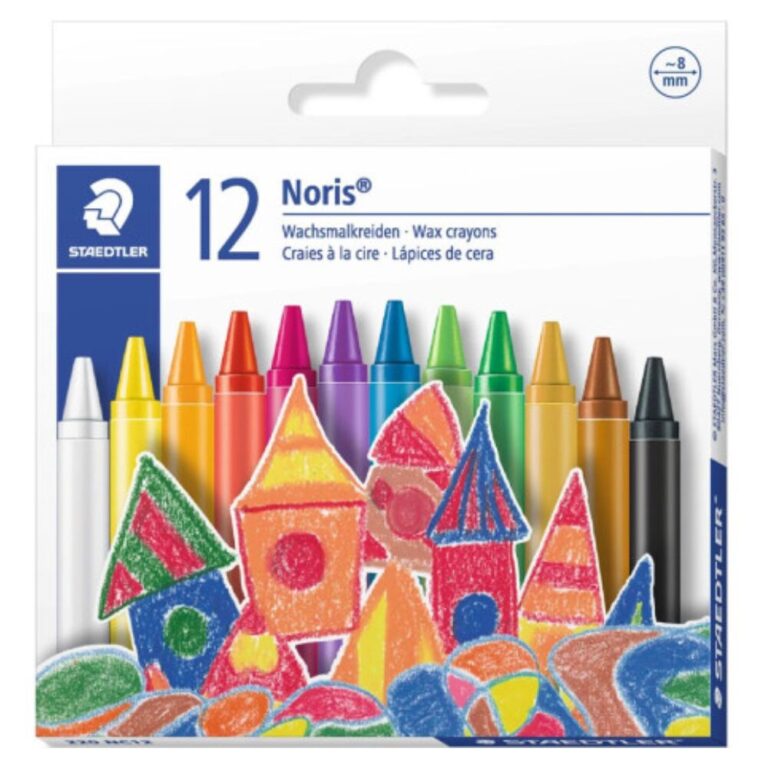 Восъчни пастели 12 цвята Staedtler noris 220