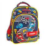 The School Bag Backpack Must Racing се откроява със състезателните автомобили F1 със знамена с магнит!