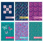 Тетрадка А4 с малки квадратчета на Габол