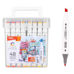 Sketch маркери двувърхи Deli color emotion 48цв.
