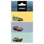 Етикети за тетрадки STREET Cаrs  9бр