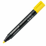 Перманентен маркер STAEDTLER lumocolor жълт объл