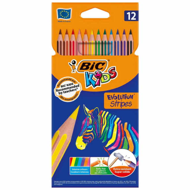 Цветни моливи BIC 12 цвята