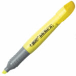 Текстмаркер BIC  brite lier grip  жълт