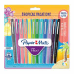Флумастери PaperMate Tropic M 12 цвята