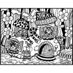 К-т за оцветяване Colorvelvet мишки 47x35 L6