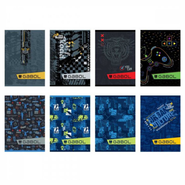 Тетрадка А5 80л офсет момчета Gabol
