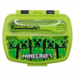 Кутия за храна Minecraft с прибори