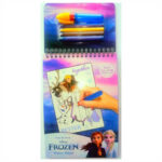 Книжка за оцветяване с вода Frozen