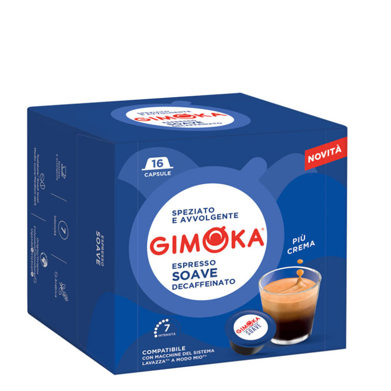 GIMOKA Soave Decaffeinato – капсули "A Modo Mio“ 16 бр.