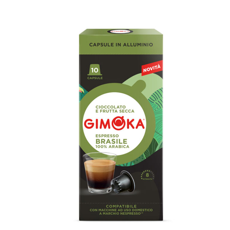 GIMOKA In Alluminio Brasile – капсули Nespresso® 10 бр.