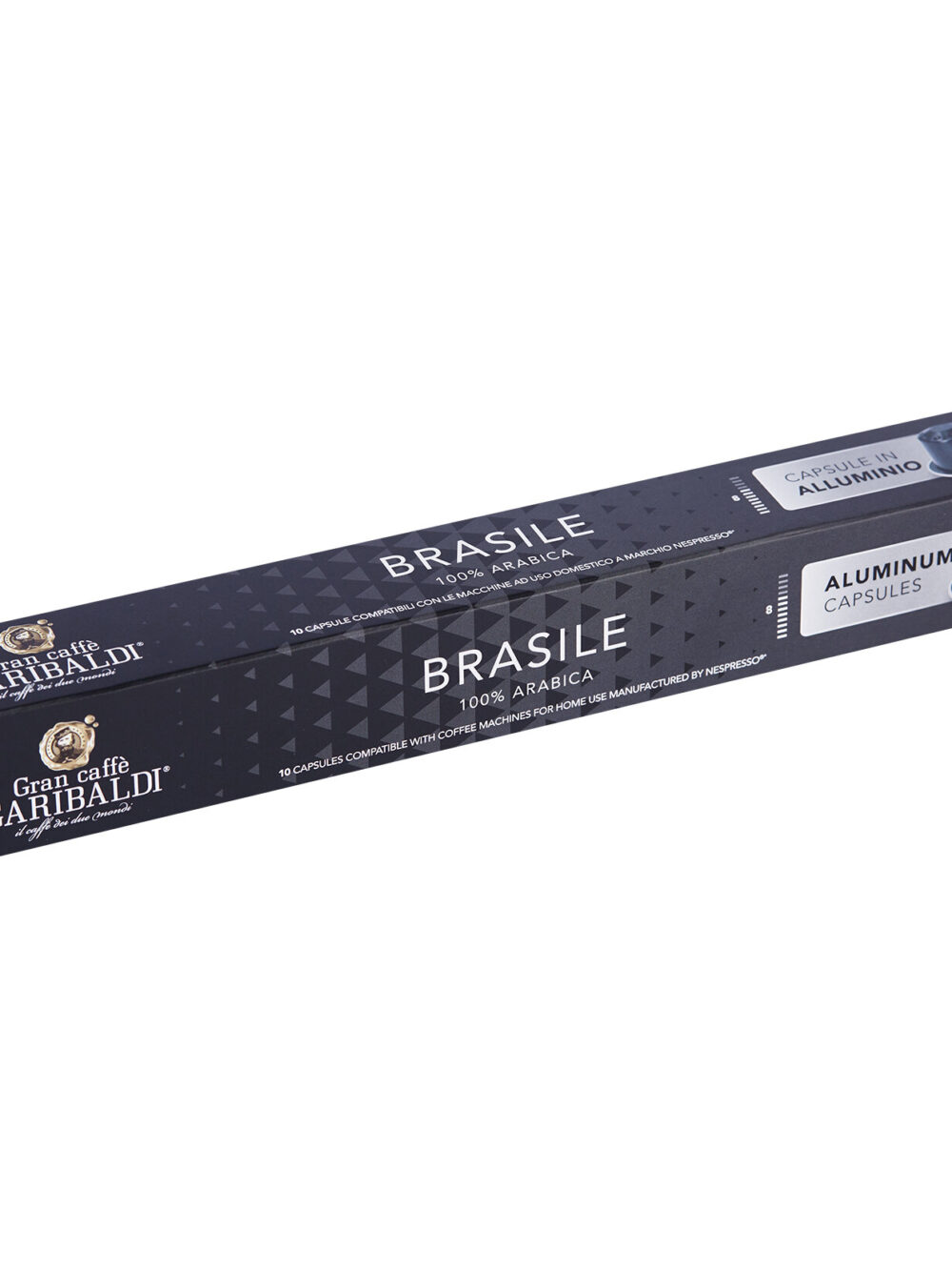 GARIBALDI Alluminio Brasile – капсули Nespresso® 10 бр.