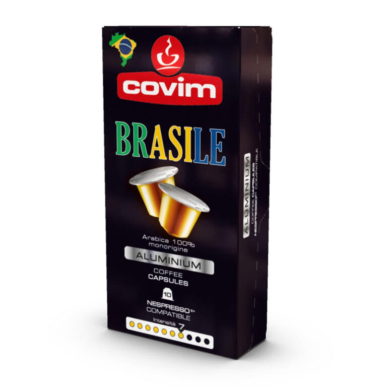 COVIM Alluminio Brasilia - капсули Nespresso® 10 бр.