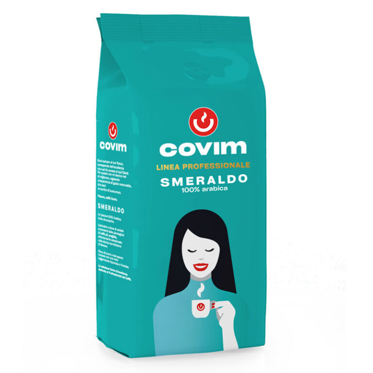 COVIM Smeraldo кафе на зърна – 1 KG.