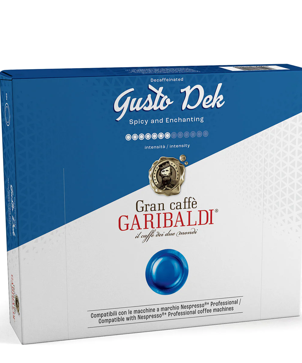 GARIBALDI Gusto Dek – капсули Nespresso Professional® 50 бр.