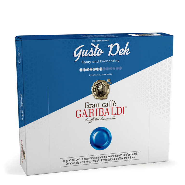 GARIBALDI Gusto Dek – капсули Nespresso Professional® 50 бр.