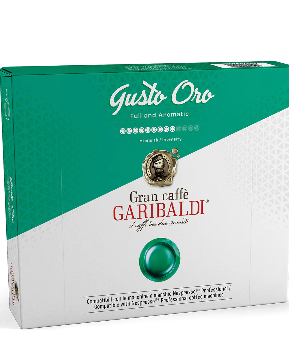 GARIBALDI Gusto Oro – капсули Nespresso Professional® 50 бр.