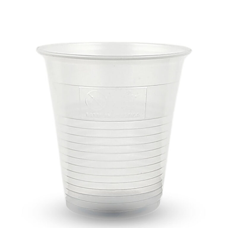 Чаши пластмаса 5 PLAL COMPACTO – ПРОЗРАЧНА 166 ml.