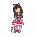 Метален пин в стъклена бутилка Santoro Gorjuss Through The Looking Glass Cheshire Cat - Image 2