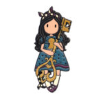 Метален пин в стъклена бутилка Santoro Gorjuss Through The Looking Glass Curiosity - Image 2