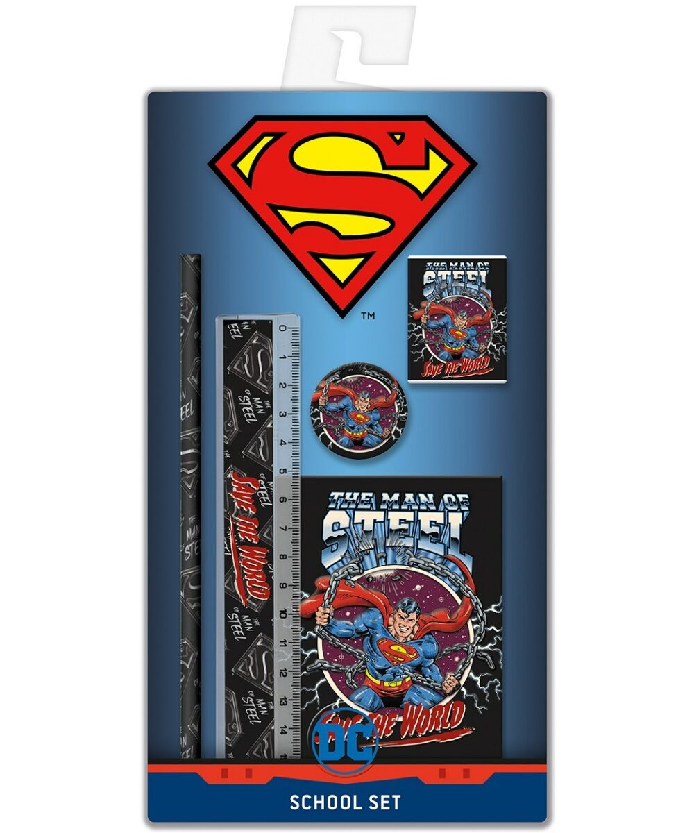 Ученически комплект Superman Black